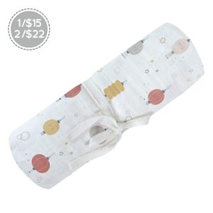 PERLIMPINPIN Couverture mousseline coton LANTERNES