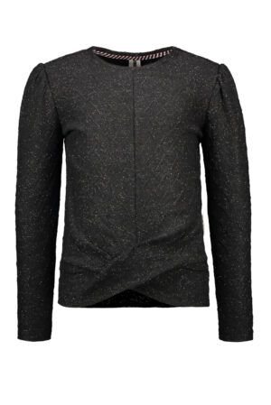 B-NOSY FILLE. CHANDAIL MANCHE LONGUE NOIR