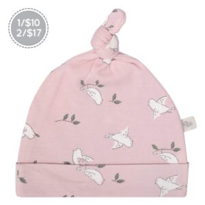 *PERLIMPINPIN Bonnet pour bébé en bambou - Oiseau