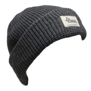 LP TUQUE NEW-YORK EN TRICOT 2.0 Gris-Charcoal