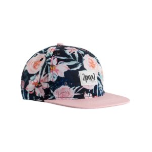 DEUX PAR DEUX PRINTEMPS FILLE MAILLOT FLORAL Casquette imprimée