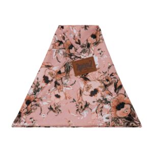 DEUX PAR DEUX FILLE. FLEURIT ROSE FOULARD