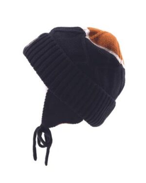 PELUCHE & TARTINE TUQUE TRICOT AVEC CORDON JUSQU'À 2/5Y