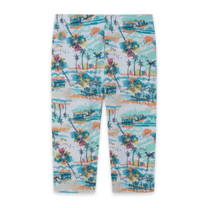 TUCTUC PRINTEMPS FILLE PALMIER LEGGING CAPRI EN JERSEY