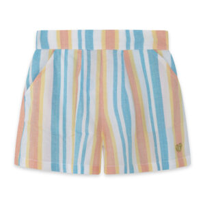 TUCTUC PRINTEMPS FILLE PALMIER SHORT EN POPELINE