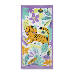 TUCTUC PRINTEMPS FILLE JUNGLE SERVIETTE DE PLAGE