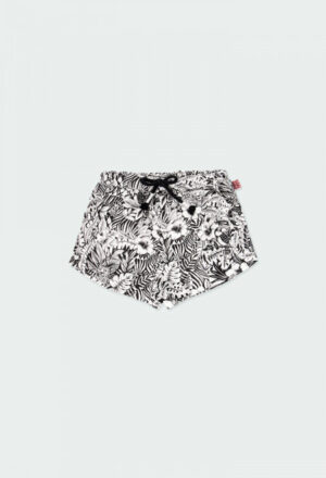 BOBOLI PRINTEMPS FILLE JUNGLE DAYS SHORT EN TOILE IMPRIMÉ