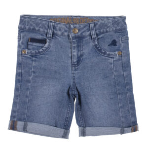 NANO PRINTEMPS JUNGLE URBAINE BERMUDA EN JEANS BLEU PÂLE)
