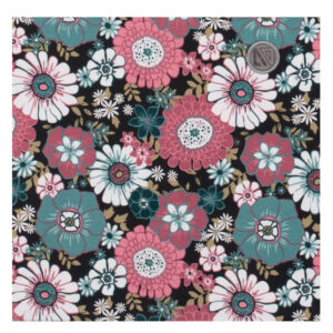 NANO PRINTEMPS EXTÉRIEUR M FOULARD AQUA MARINE FLEURIT (EN STOCK)