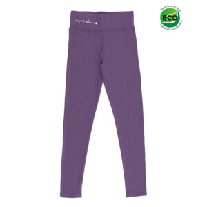 -NANO PRINTEMPS DÉTENTE FILLETTE. LEGGING MAUVE