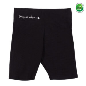 NANO PRINTEMPS 23 DÉTENTE FILLETTE SHORT CYCLISTE NOIR (EN STOCK)