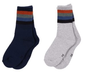 NANO PRINTEMPS DÉTENTE GARÇON CHAUSSETTE PQT 2 (EN STOCK)