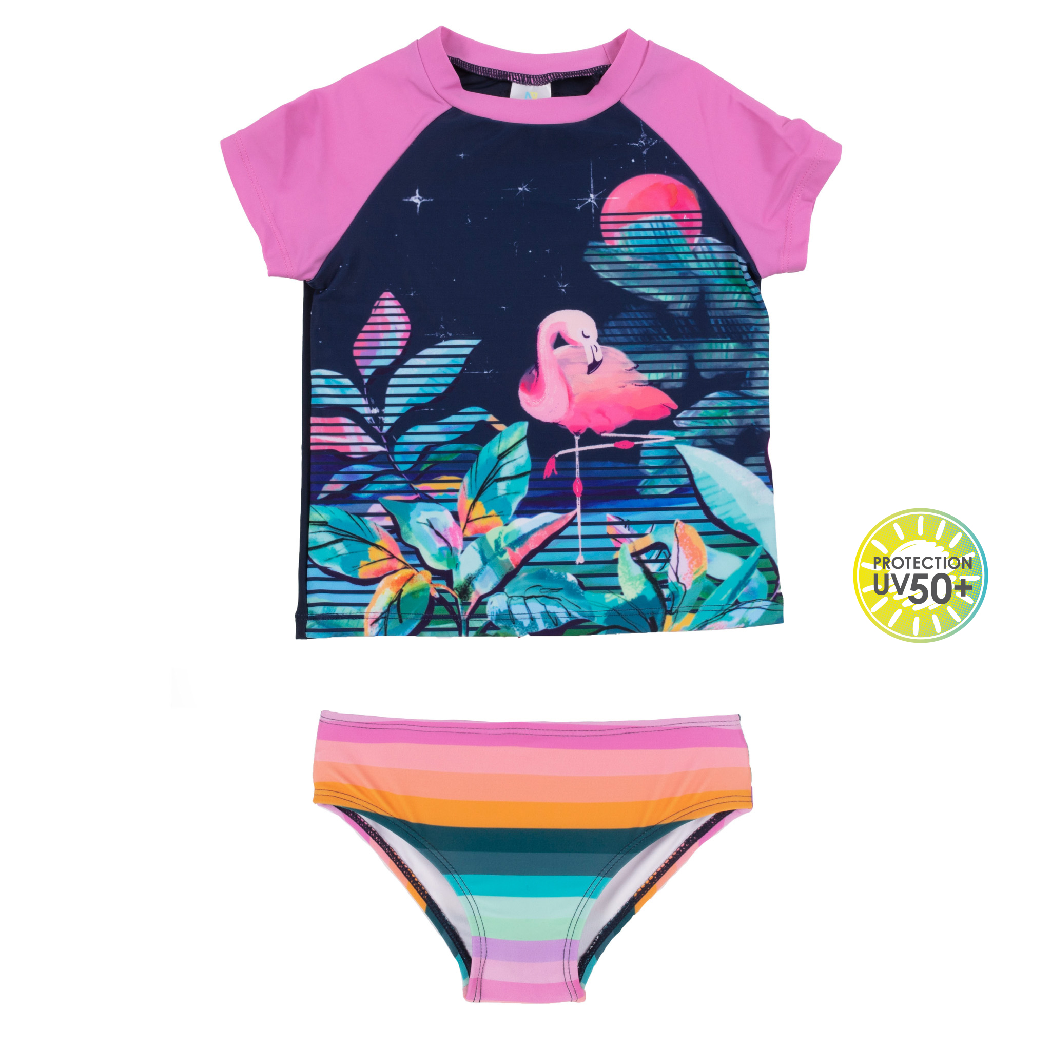 maillot flamant rose