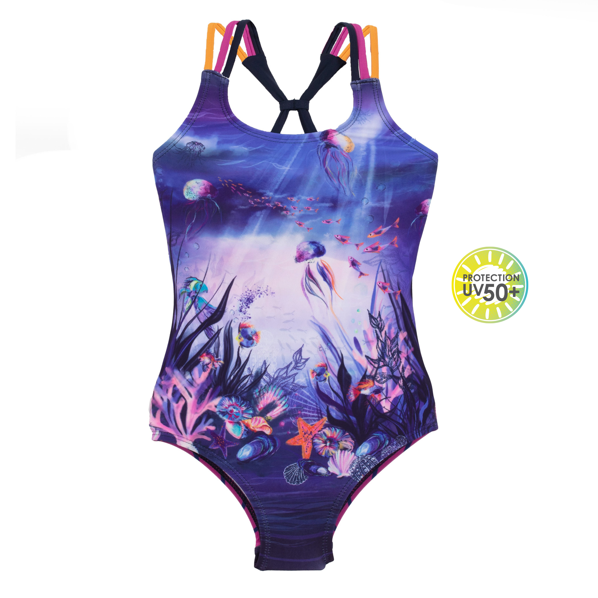 NANO PRINTEMPS MAILLOT FILLE SOUS L OC AN UNE PI CE EN STOCK