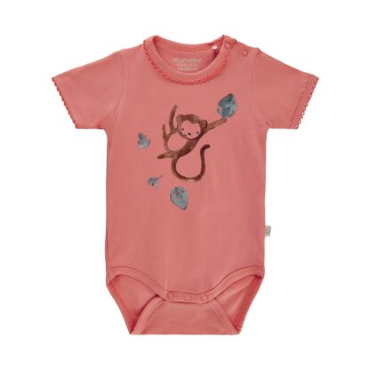 MINYMO BÉBÉ FILLE JUNGLE CACHE COUCHE CORAIL