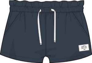 LOSAN PRINTEMPS/ÉTÉ FILLE. GRANDE FILLE BLUE CHIC SHORT EN JERSEY MARINE