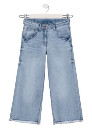 LOSAN PRINTEMPS/ÉTÉ FILLE. GRANDE FILLE BLUE CHIC JEANS COURT