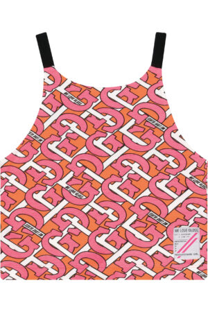 GLOSS PRINTEMPS/ÉTÉ 22 GRANDE FILLE CROP TOP ROSE IMPRIMÉ