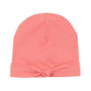 PELUCHE ET TARTINE SOLDE PRINTEMPS/AUTOMNE TUQUE EN JERSEY CORAIL MARGOT