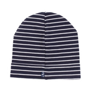 PELUCHE ET TARTINE SOLDE PRINTEMPS/AUTOMNE TUQUE EN JERSEY MARINE LIGNÉ BRUNO