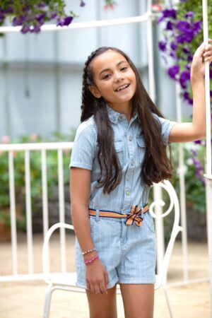 B-NOSY PRINTEMPS/ÉTÉ FILLE FLORAL JUMPSUIT