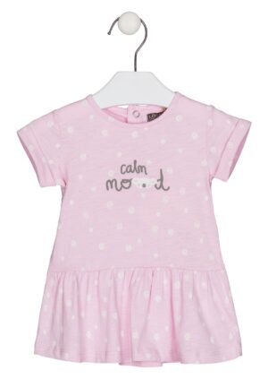 LOSAN PRINTEMPS/ÉTÉ 2022 BÉBÉ FILLE BETTER WOLD ROBE LILAS IMPRIMÉE