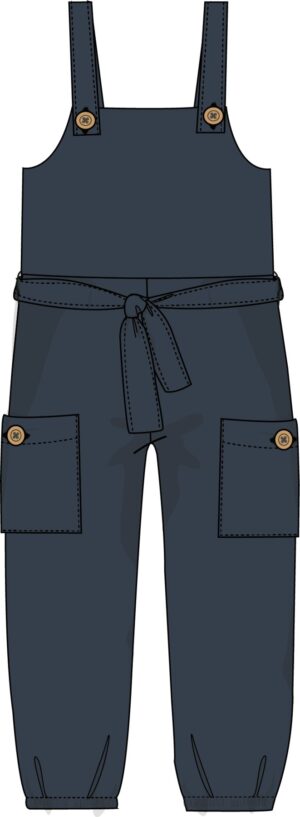 LOSAN PRINTEMPS/ÉTÉ FILLE. GRANDE FILLE BLUE CHIC JUMPER MARINE