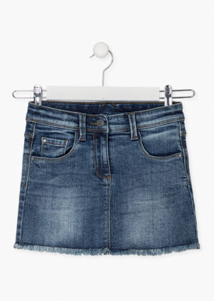 LOSAN PRINTEMPS/ÉTÉ FILLE. GRANDE FILLE BASIC JUPE EN JEANS