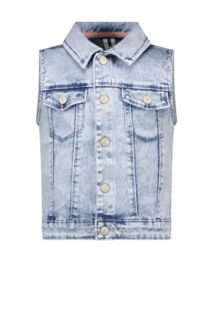 B-NOSY PRINTEMPS/ÉTÉ FILLE B.HAPPY VESTE EN JEANS SANS MANCHE (EN STOCK)