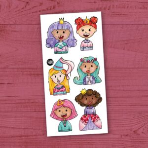 PICO TATOUAGE Les princesses espiègles