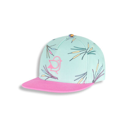 BIRDZ CASQUETTE QUENOUILLE MENTHE ET ROSE