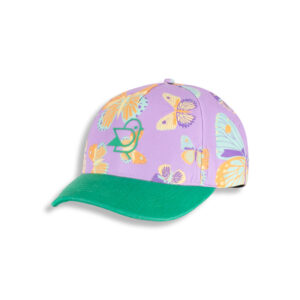 BIRDZ CASQUETTE PAPILLONS LILAS