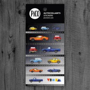 PICO AUTOCOLLANTS Voitures classiques