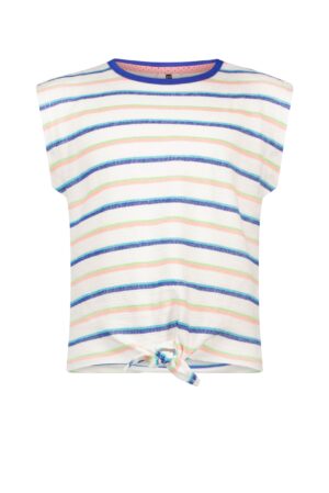 B-NOSY PRINTEMPS/ÉTÉ FILLE B.HAPPY T-SHIRT LIGNÉ (EN STOCK)