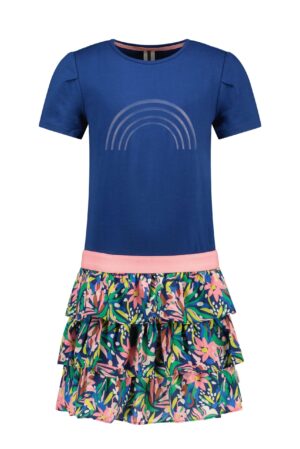 B-NOSY PRINTEMPS/ÉTÉ FILLE B.HAPPY ROBE BLEU