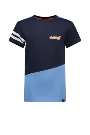 B-NOSY PRINTEMPS GARÇON. T-SHIRT BLEU PÂLE ET MARINE (EN STOCK)