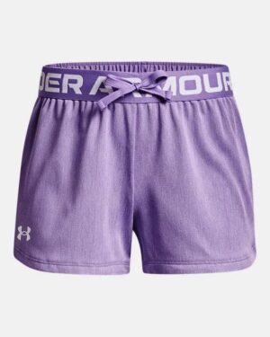 UNDER ARMOUR FILLE Short imprimé Play Up violet