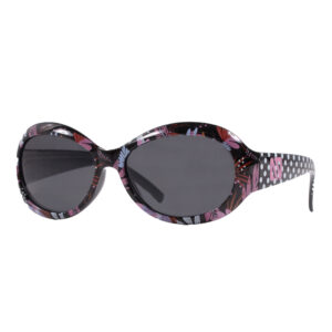 NANO PRINTEMPS LUNETTE DE SOLEIL NOIR IMPRIMÉ 2/8 ANS