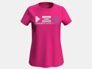 UNDER ARMOUR FILLE t-shirt rose