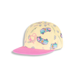 BIRDZ CASQUETTE CAMPING JAUNE BANANE