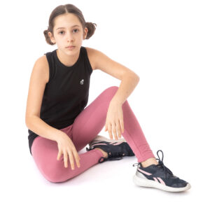 NANO PRINTEMPS DÉTENTE FILLETTE. LEGGING ROSE