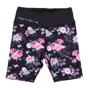 NANO PRINTEMPS DÉTENTE FEMME. SHORT LEGGING FLEURIT (EN STOCK)