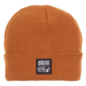 -NANO AUTOMNE TUQUE EN TRICOT BASIC CARAMEL