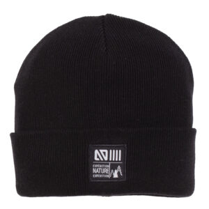 NANO AUTOMNE/HIVER 24 TUQUE EN TRICOT BASIC NOIR (EN STOCK)