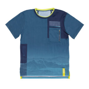 NANO AUTOMNE ACTION GARÇON EXPLORE T-SHIRT BLEU