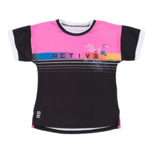 NANO AUTOMNE FILLE SPORT ACTIVE ET CRÉATIVE T-SHIRT NOIR