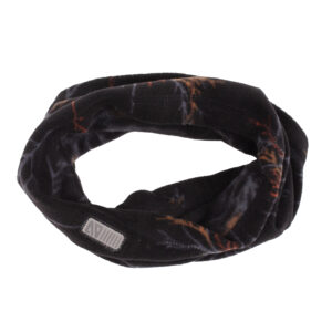 -NANO HIVER MICROPOLAIRE FOULARD NOIR IMPRIMÉ