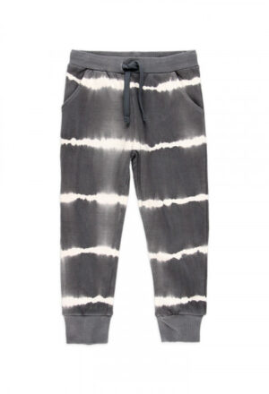 BOBOLI FILLE. ARMY OF FLOWER JOGGING NOIR ARDOISE