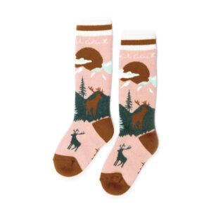 DEUX PAR DEUX HIVER CHAUSSETTES CHAUDE ROSE