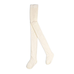 DEUX PAR DEUX AUTOMNE FLEURS DES CHAMPS COLLANT BLANC CASSÉ